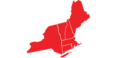 Northeast states graphic